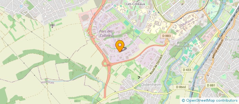 localisation de l'entreprise NEXTBIKE FRANCE  BRUNSTATT-DIDENHEIM