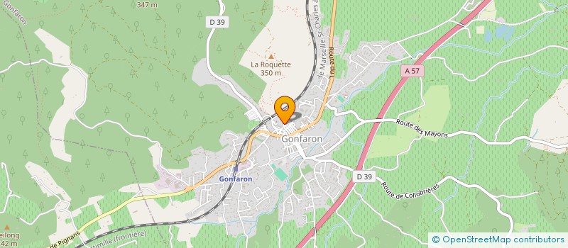 localisation de l'entreprise NEXTBUILDING à GONFARON