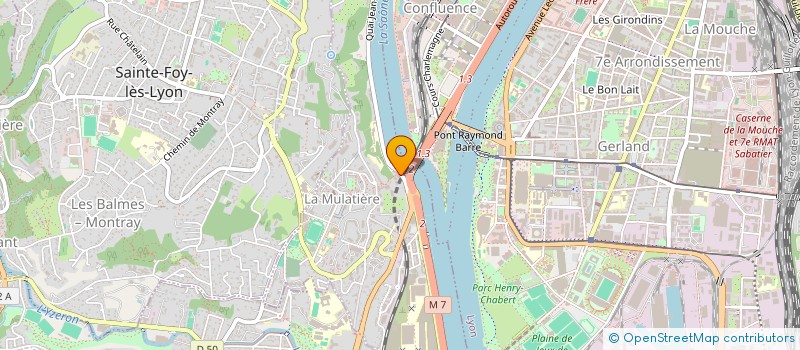 localisation de l'entreprise NEXTBYTE SOLUTIONS  LA MULATIERE