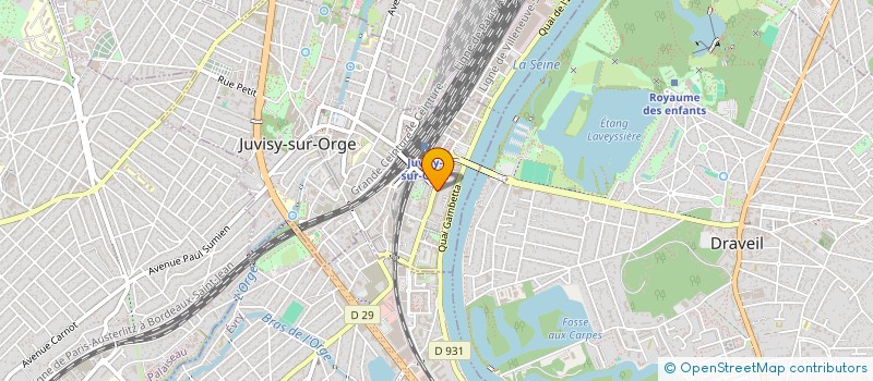 localisation de l'entreprise NEXTCAR à JUVISY-SUR-ORGE