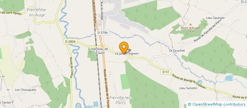 localisation de l'entreprise NEXTCEMA  FIERVILLE-LES-PARCS