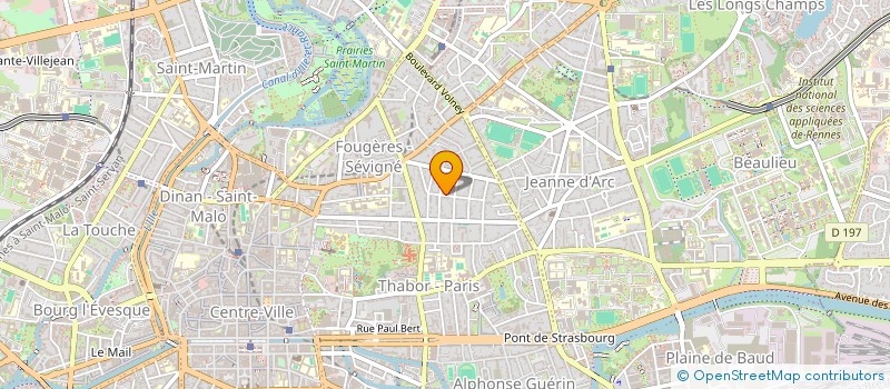 localisation de l'entreprise NEXTCFO à RENNES