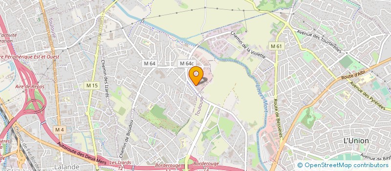 localisation de l'entreprise NEXTEAM LAUNAGUET MACHINING à LAUNAGUET