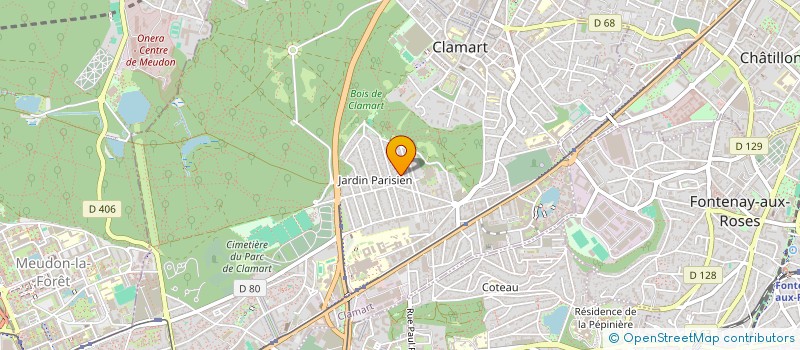 localisation de l'entreprise NEXTEDGE  CLAMART