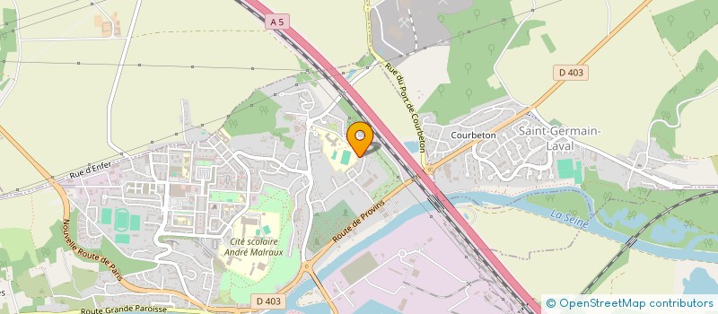 localisation de l'entreprise NEXTEL - ALLIANCE à MONTEREAU-FAULT-YONNE