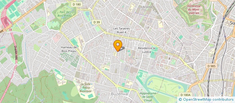 localisation de l'entreprise NEXTEP  RUEIL-MALMAISON