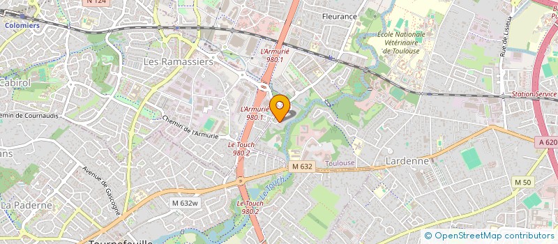 localisation de l'entreprise NEXTEP à TOULOUSE
