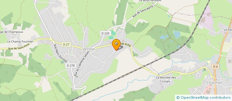 localisation de l'entreprise NEXTGEN NETWORK à VENDAT