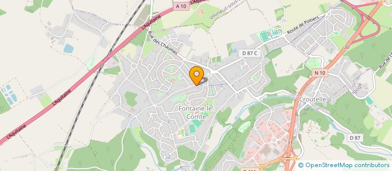 localisation de l'entreprise NEXTGRAPH  FONTAINE-LE-COMTE