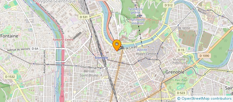 localisation de l'entreprise NEXTHAL à GRENOBLE