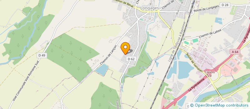 localisation de l'entreprise NEXTHERM SENSING  LONGAGES