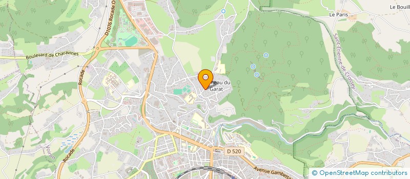 localisation de l'entreprise NEXTHORIZON à VOIRON