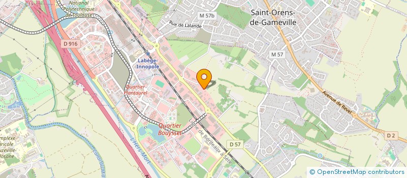 localisation de l'entreprise NEXTHYS SECURITY FORMATION à LABEGE