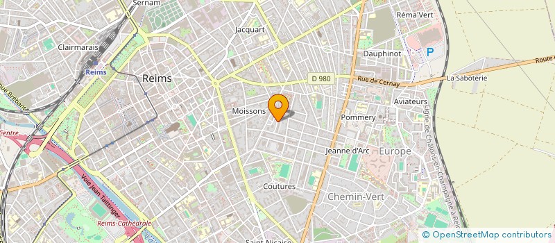 localisation de l'entreprise NEXTIMMO  REIMS