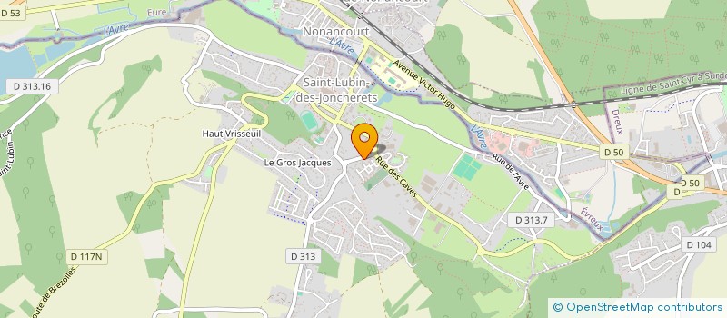 localisation de l'entreprise NEXTING à SAINT-LUBIN-DES-JONCHERETS