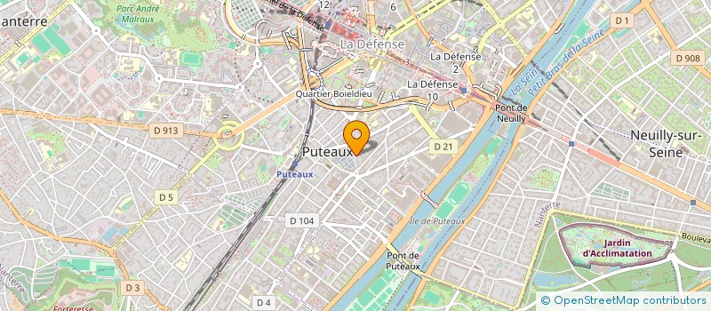 localisation de l'entreprise NEXTISA FRANCE  PUTEAUX