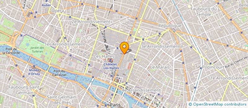 localisation de l'entreprise NEXTLINK FRANCE à PARIS