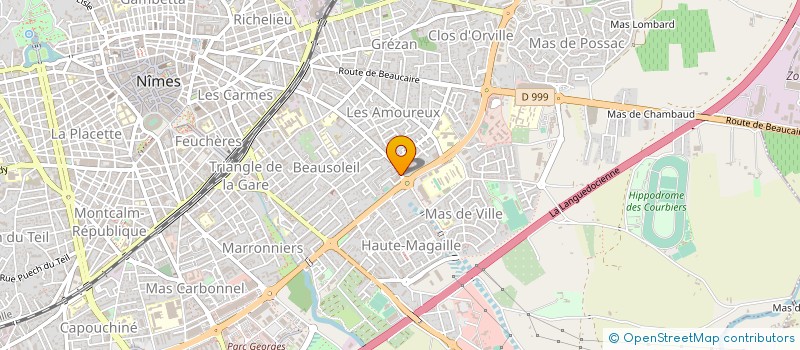 localisation de l'entreprise NEXTO COMMUNICATION  NIMES