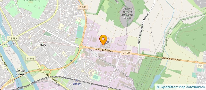 localisation de l'entreprise NEXTPHARMA FRANCE HOLDINGS  LIMAY