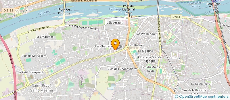 localisation de l'entreprise NEXTPOINT à ORLEANS