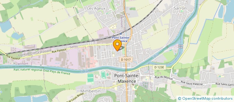 localisation de l'entreprise NEXTPOST  PONT-SAINTE-MAXENCE