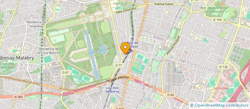 localisation de l'entreprise NEXTRED CONSULTING à ANTONY