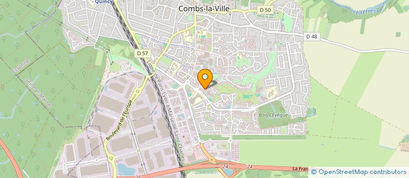 localisation de l'entreprise NEXTRON  DOMOTIQUE  COMBS-LA-VILLE