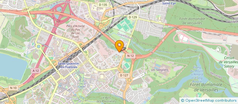 localisation de l'entreprise NEXTSENSE  GUYANCOURT