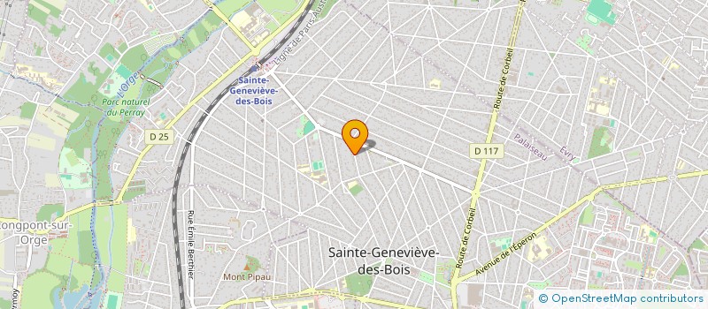 localisation de l'entreprise NEXTSTEP ADVISORY à SAINTE-GENEVIEVE-DES-BOIS