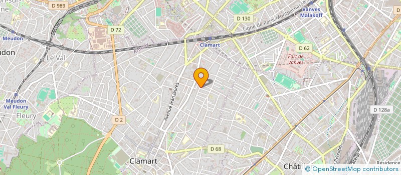 localisation de l'entreprise NEXTWAVE FRANCE à CLAMART