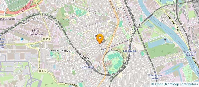 localisation de l'entreprise NEXUM  ORLY