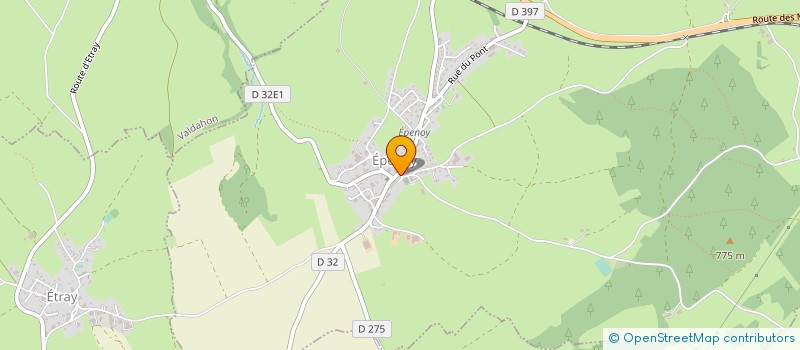 localisation de l'entreprise NEXUM  EPENOY