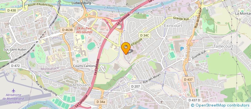 localisation de l'entreprise NEXUM SOLUTION à EXINCOURT