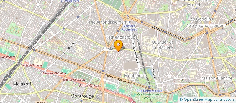 localisation de l'entreprise NEXUS à PARIS