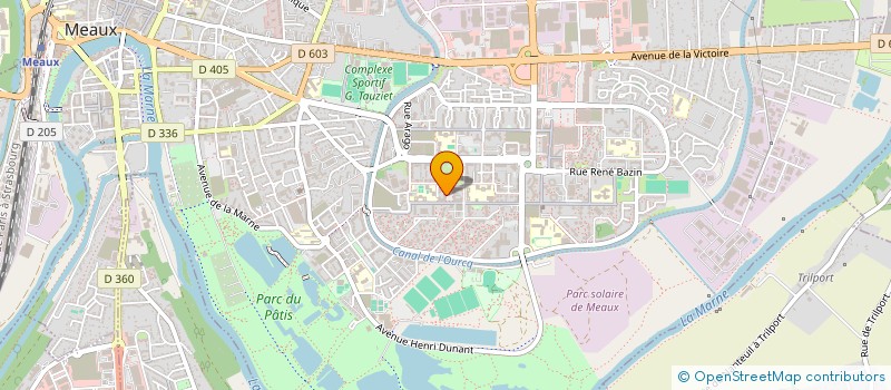 localisation de l'entreprise NEXUS à MEAUX