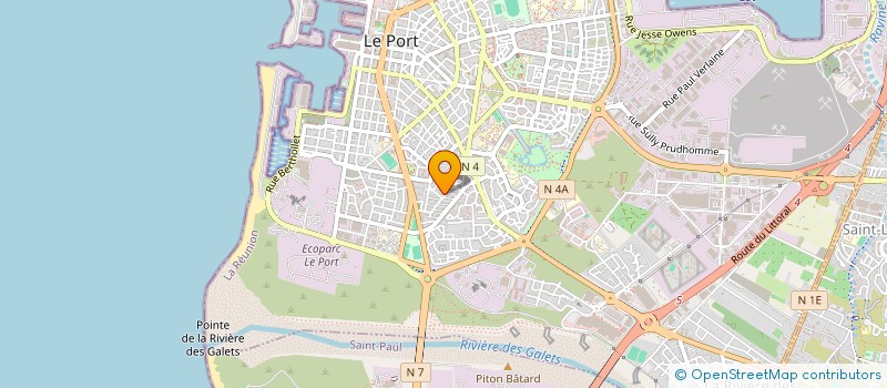 localisation de l'entreprise NEXUS  LE PORT