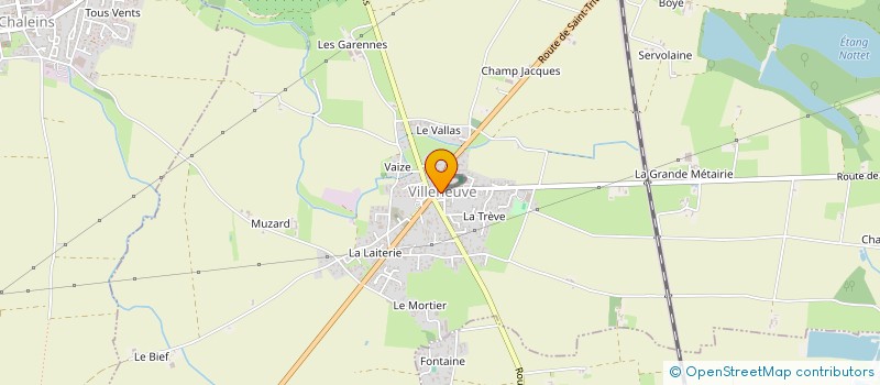 localisation de l'entreprise NEXUS  VILLENEUVE