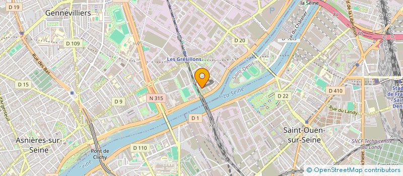 localisation de l'entreprise NEXUS AUTOMOTIVE FRANCE à ASNIERES-SUR-SEINE