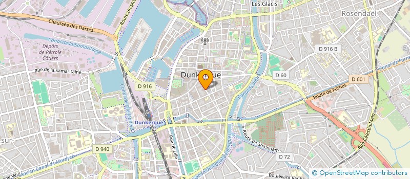 localisation de l'entreprise NEXUS ENERGY à DUNKERQUE