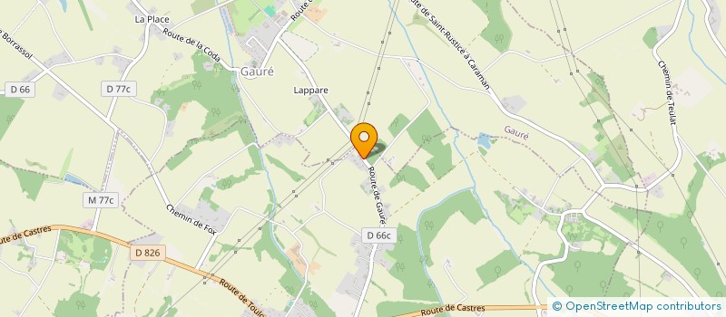 localisation de l'entreprise NEXUS HORIZON LAURAGAIS  VALLESVILLES