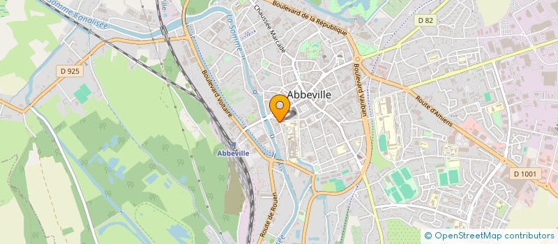 localisation de l'entreprise NEXUS INTERACTIVE à ABBEVILLE