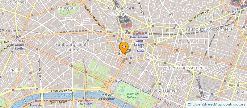 localisation de l'entreprise NEXUS LOGISTICS à PARIS