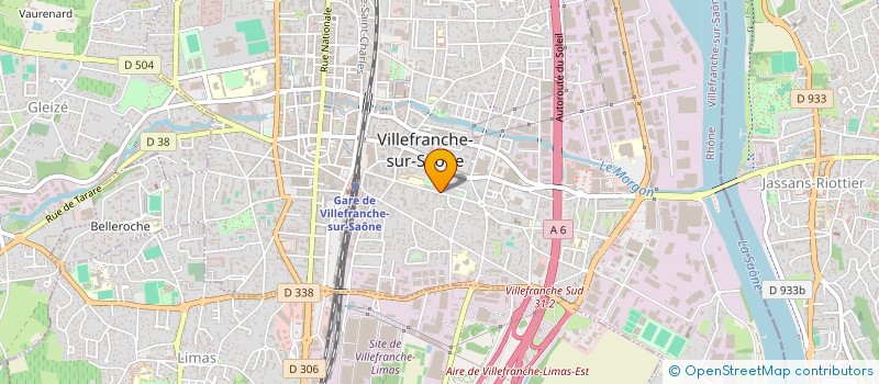 localisation de l'entreprise NEXUS MOTORS  VILLEFRANCHE-SUR-SAONE