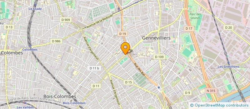 localisation de l'entreprise NEXUS NETWORKS  ASNIERES-SUR-SEINE