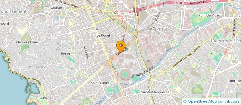 localisation de l'entreprise NEXUS PARTNERS  MARSEILLE