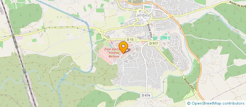 localisation de l'entreprise NEXUS STABLES  LAMBESC