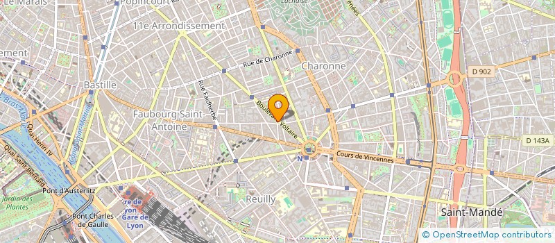 localisation de l'entreprise NEXUS TRAINING  PARIS