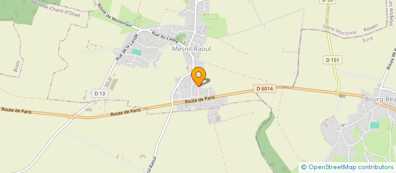 localisation de l'entreprise NEXUSWAVE  RAFFETOT