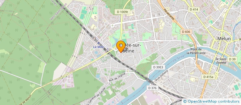 localisation de l'entreprise NEXXEO  LE MEE-SUR-SEINE