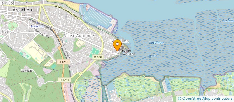 localisation de l'entreprise NEXXIM à ARCACHON